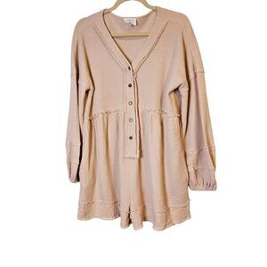 Fantastic Fawn boho romper, shorts. Size L. #903